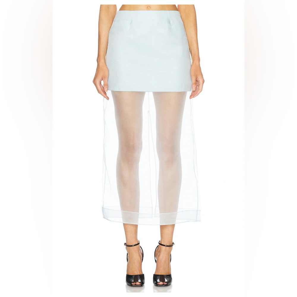 Crush Layered Pencil Skirt